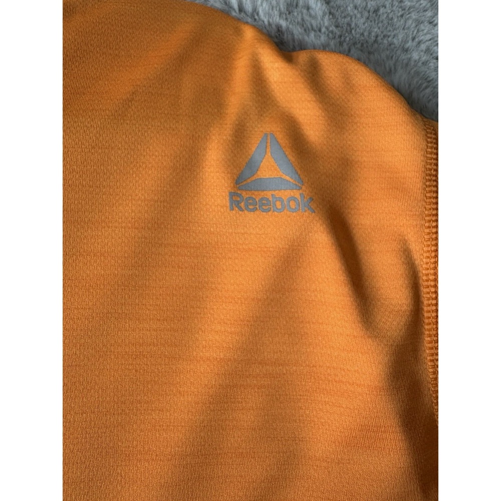 Reebok Shirt Size 3XL Short Sleeve‎ Workout Orange - Picture 5 of 8
